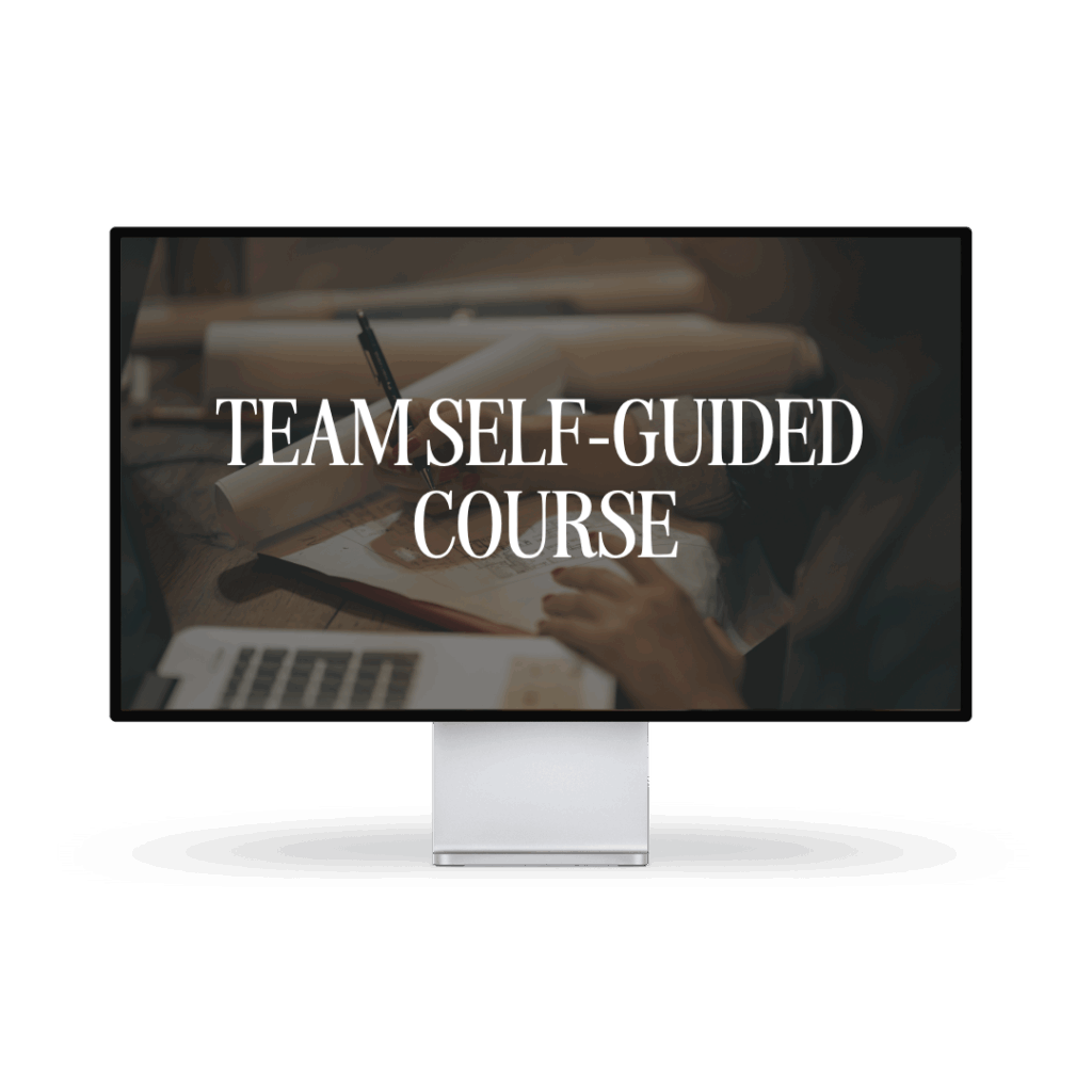 team self guided course